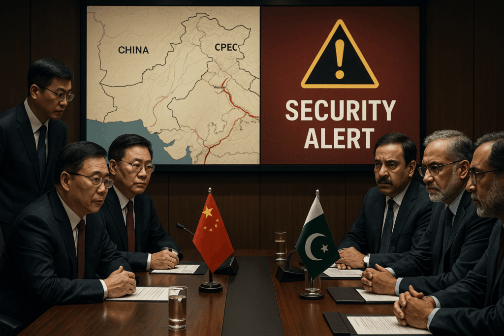 Conflict Between China and Pakistan